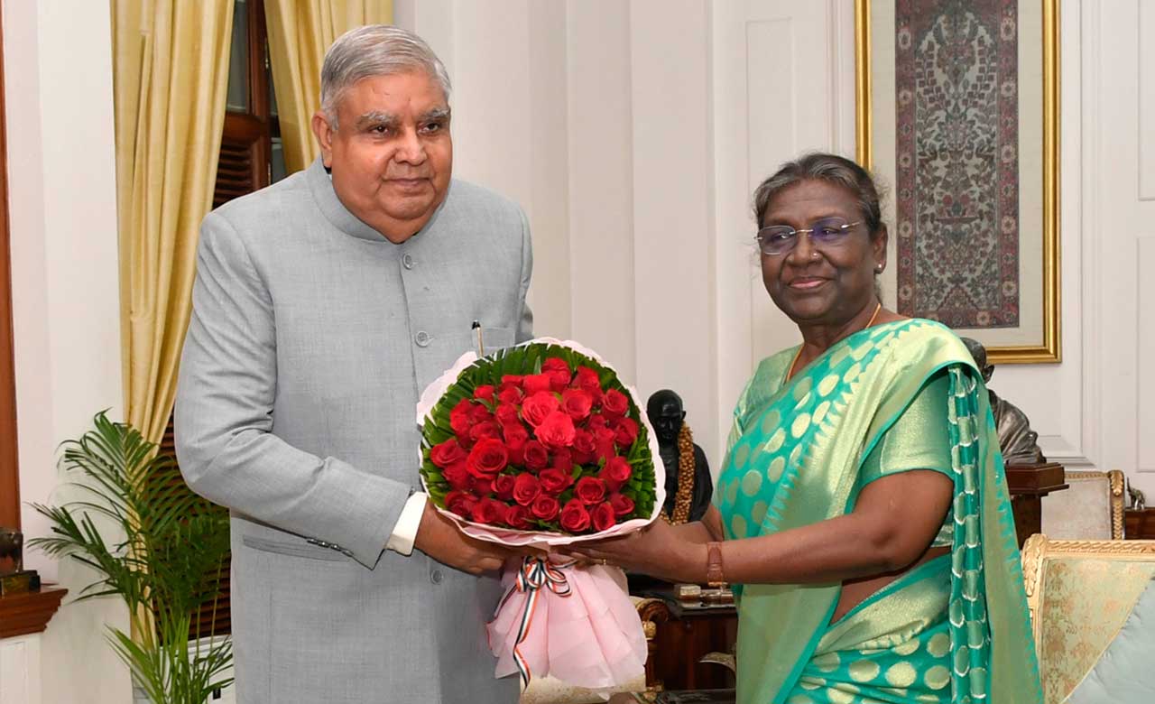 President Murmu and PM Modi Extend Birthday Wishes to Vice President Jagdeep Dhankhar