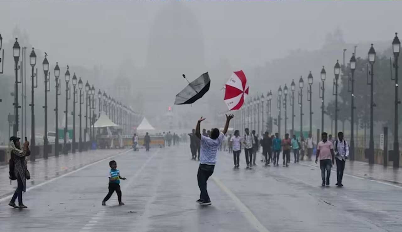 Early morning storm lashes Delhi-NCR with strong winds and heavy rain, marking one of the wettest May days in over a century.
