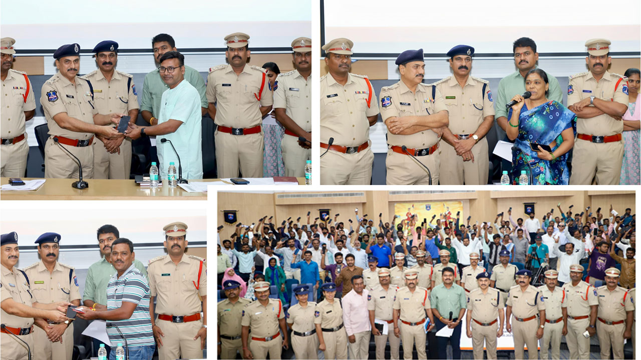 Hyderabad: Cyberabad Police Recover 310 Stolen and Lost Mobile Phones Worth ₹95 Lakhs in 30 Days
