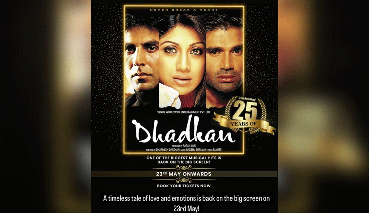 Dhadkan Returns: Akshay, Shilpa & Suniel Celebrate 25 Years of Iconic Love Story