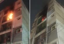 Hyderabad: Fire Erupts in Doodh Bowli Apartment