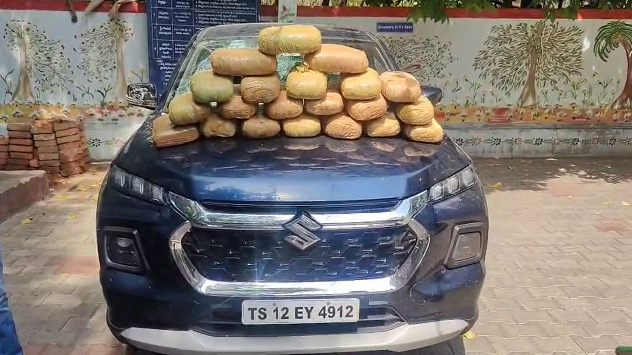 Hyderabad: Special Team Busts Ganja Racket, Arrests Notorious Criminal and Four Accomplices