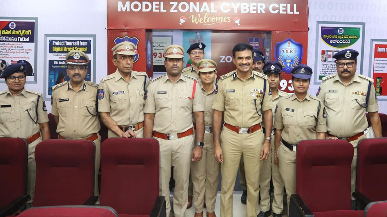 Hyderabad Police Launches Zonal Cyber Cells Across All 7 Zones to Tackle Cybercrime Surge