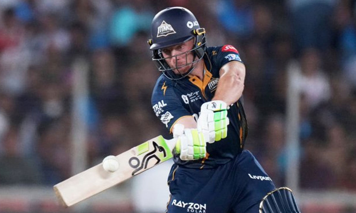 Gujarat Titans Set Mammoth Target of 224 Against SRH