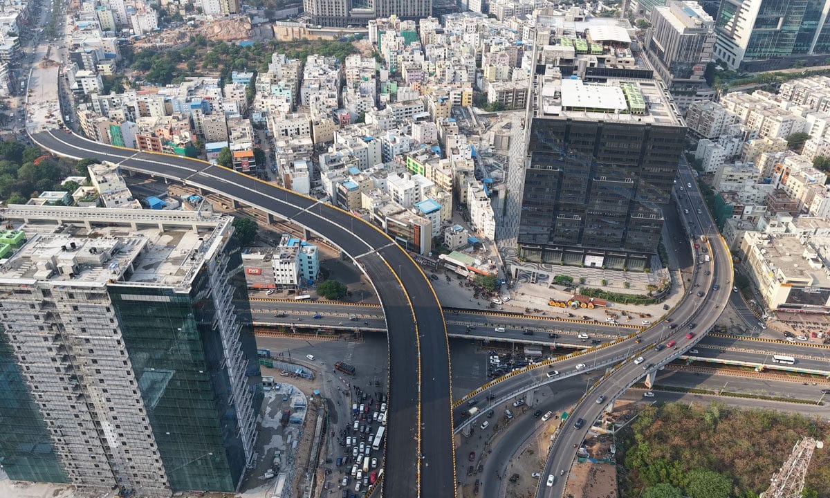 Hyderabad: Kondapur-Gachibowli Flyover to Open in First Week of June
