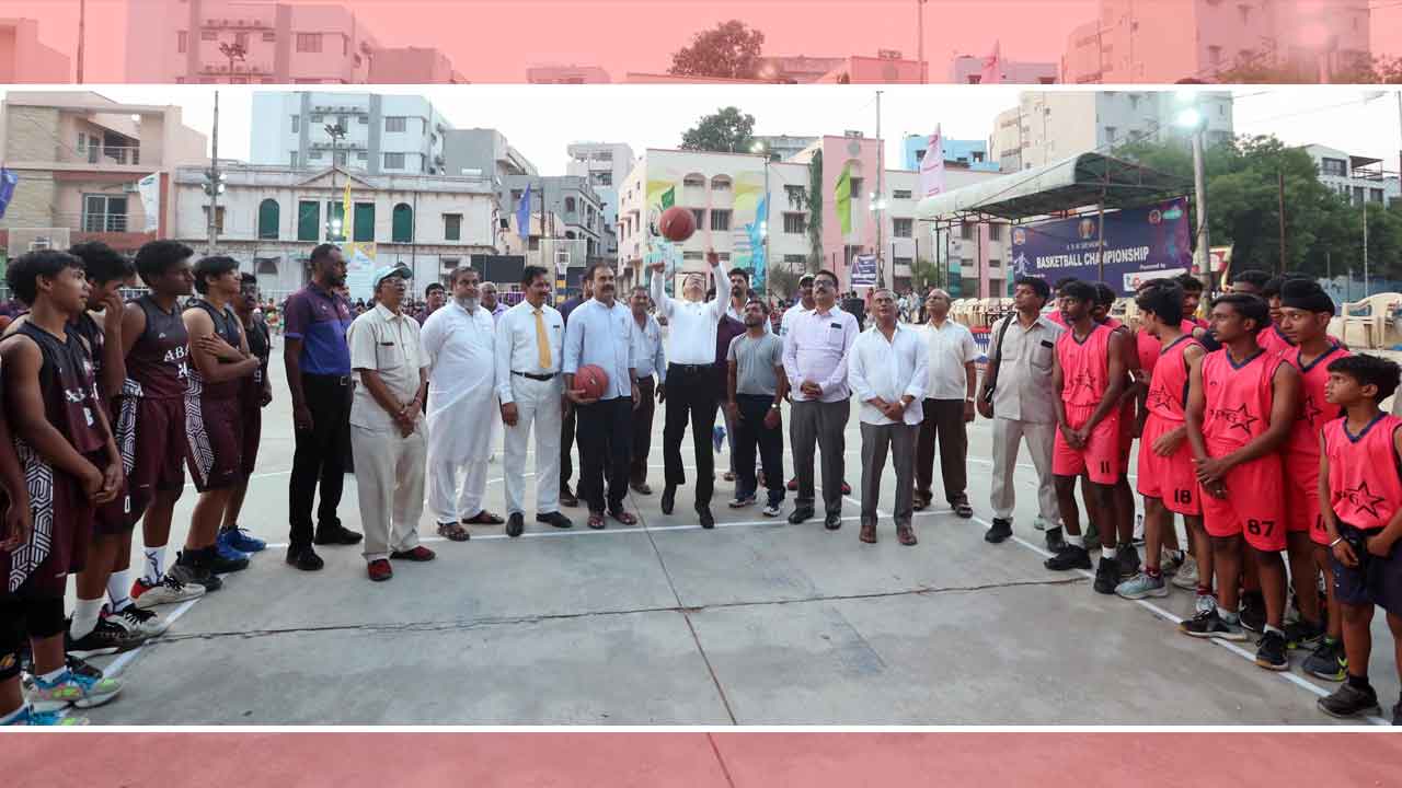LVR Memorial Basketball Championship 2025 Kicks Off in Hyderabad