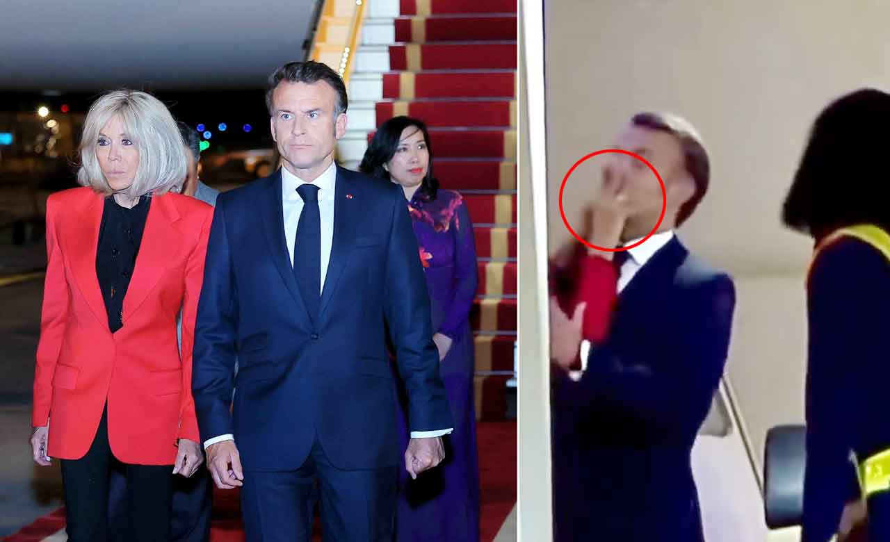"Shocking Video: Macron Reacts to Wife’s 'Slap' Seen Around the World"