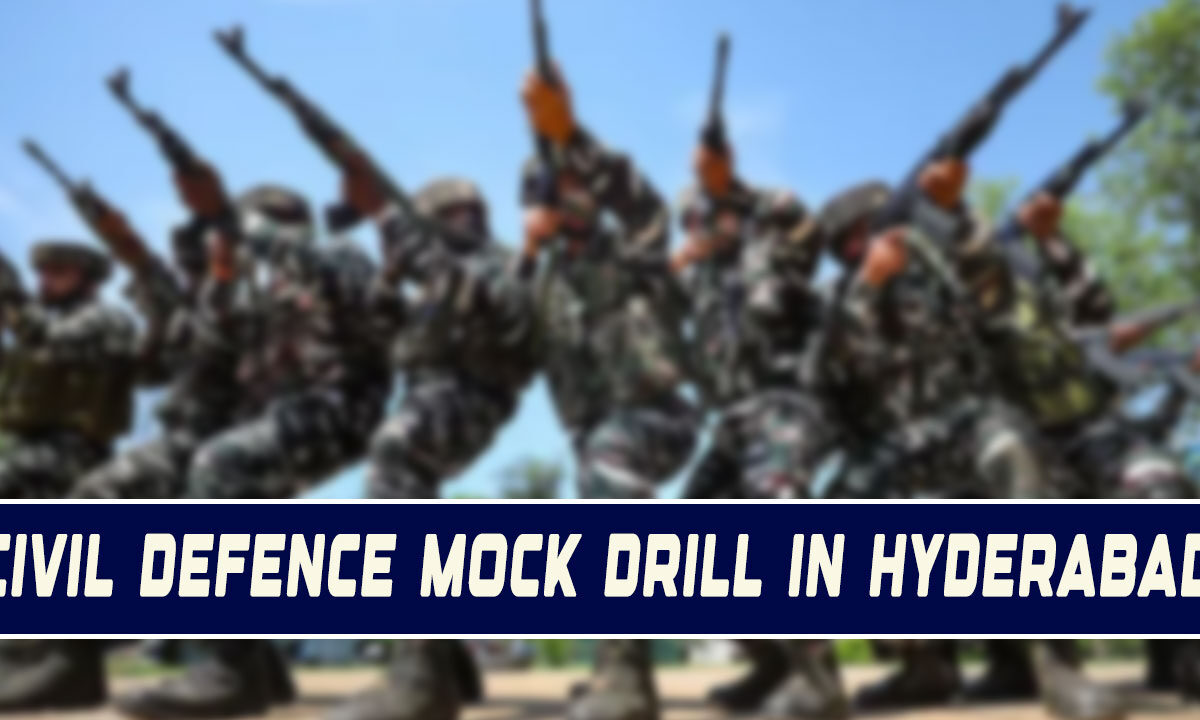 Civil Defence Mock Drill in Hyderabad on May 7: Here’s the Full List of Measures to Expect