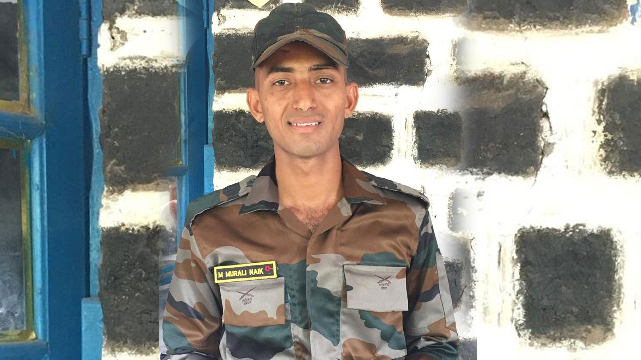 Andhra Soldier Murali Nayak Martyred in India-Pakistan Conflict