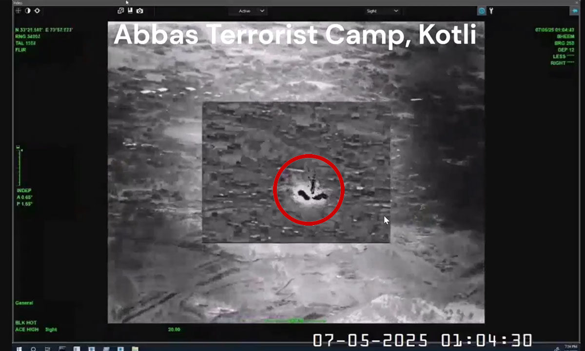Indian Army Releases Video of Strike on Kotli Terror Camp under ‘Operation Sindoor’