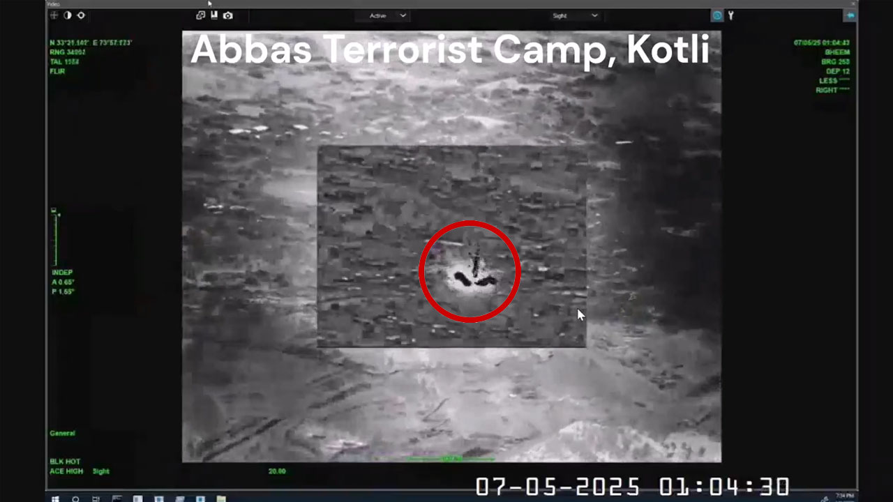 Indian Army Releases Video of Strike on Kotli Terror Camp under ‘Operation Sindoor’