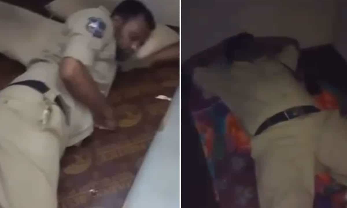 Hyderabad: Policemen Caught Sleeping During Night Patrol in Bandlaguda