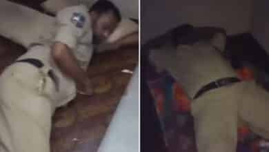 Hyderabad: Policemen Caught Sleeping During Night Patrol in Bandlaguda