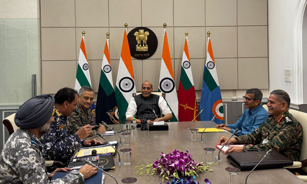 Defence Minister Rajnath Singh Reviews Border Security Amid Rising Tensions