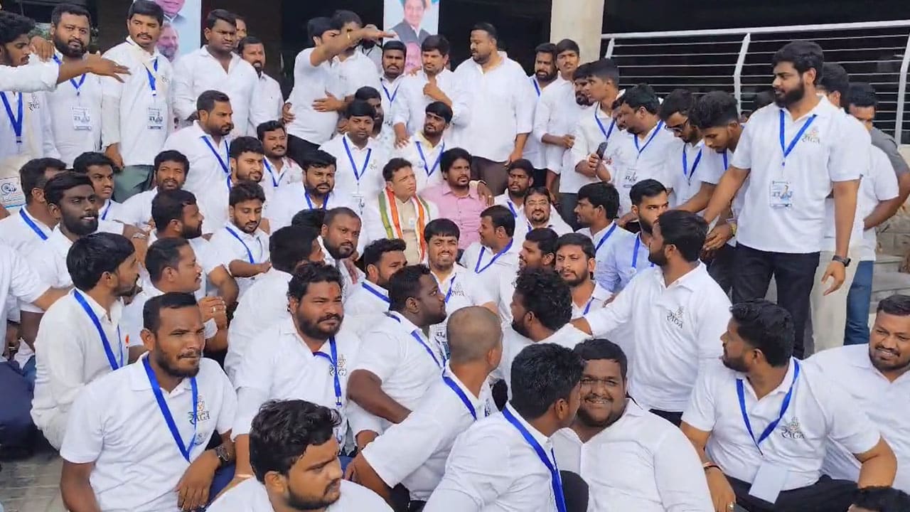 Minister Sridhar Babu Attends Youth Congress Training Camp in Keesara