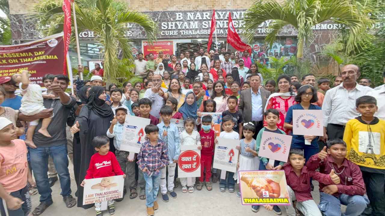 TSCS Observes World Thalassemia Day with Telangana Governor and Awareness Initiatives