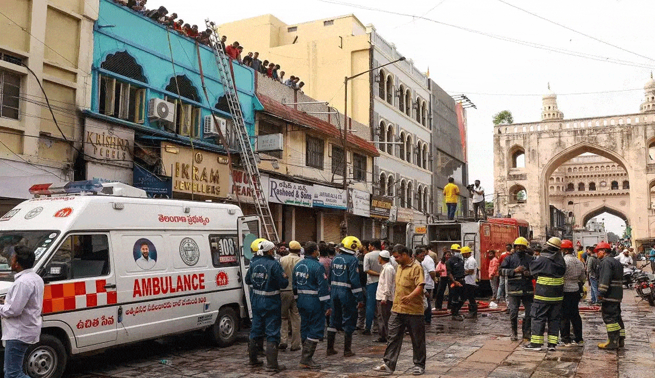 Congress Accuses Opposition of ‘Insensitive Politics’ Over Hyderabad Fire Incident
