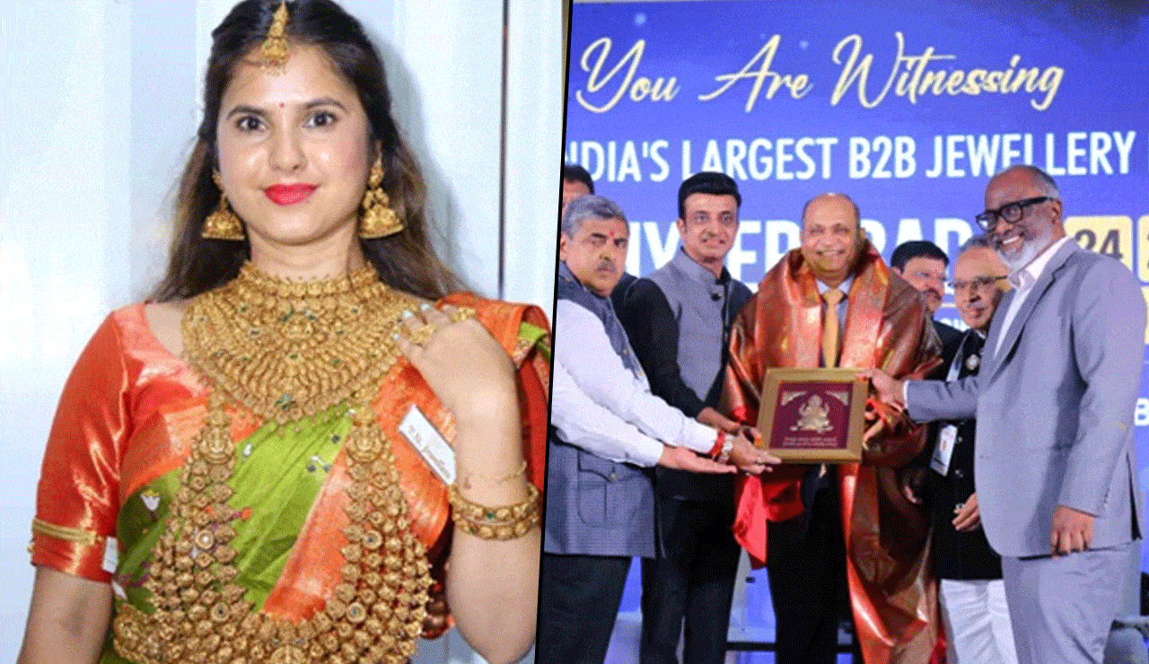 Hyderabad International Jewellery Show 2024 Opens at GMR Arena