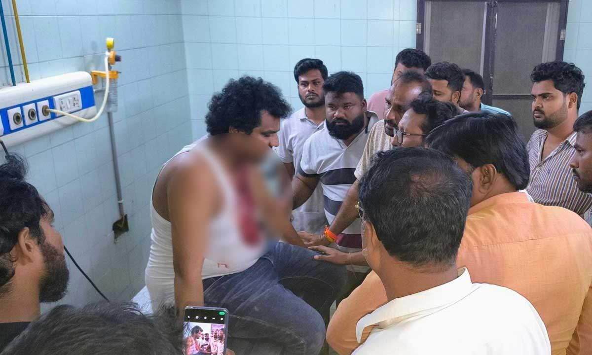 Former MLA Condemns Attack on BRS Student Leader in Mancherial