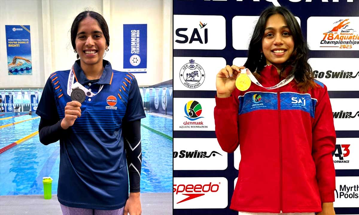 Telangana Shines with Four Medals at 78th Senior National Aquatic Championship 2025
