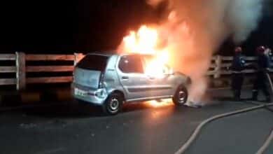 Hyderabad: Fire Erupts in Car on Begumpet Bridge – No Casualties Reported