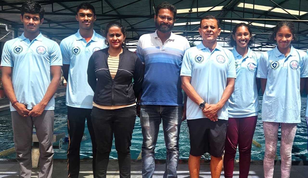 Telangana State Team Selected for 78th Senior National Aquatic Championship 2025
