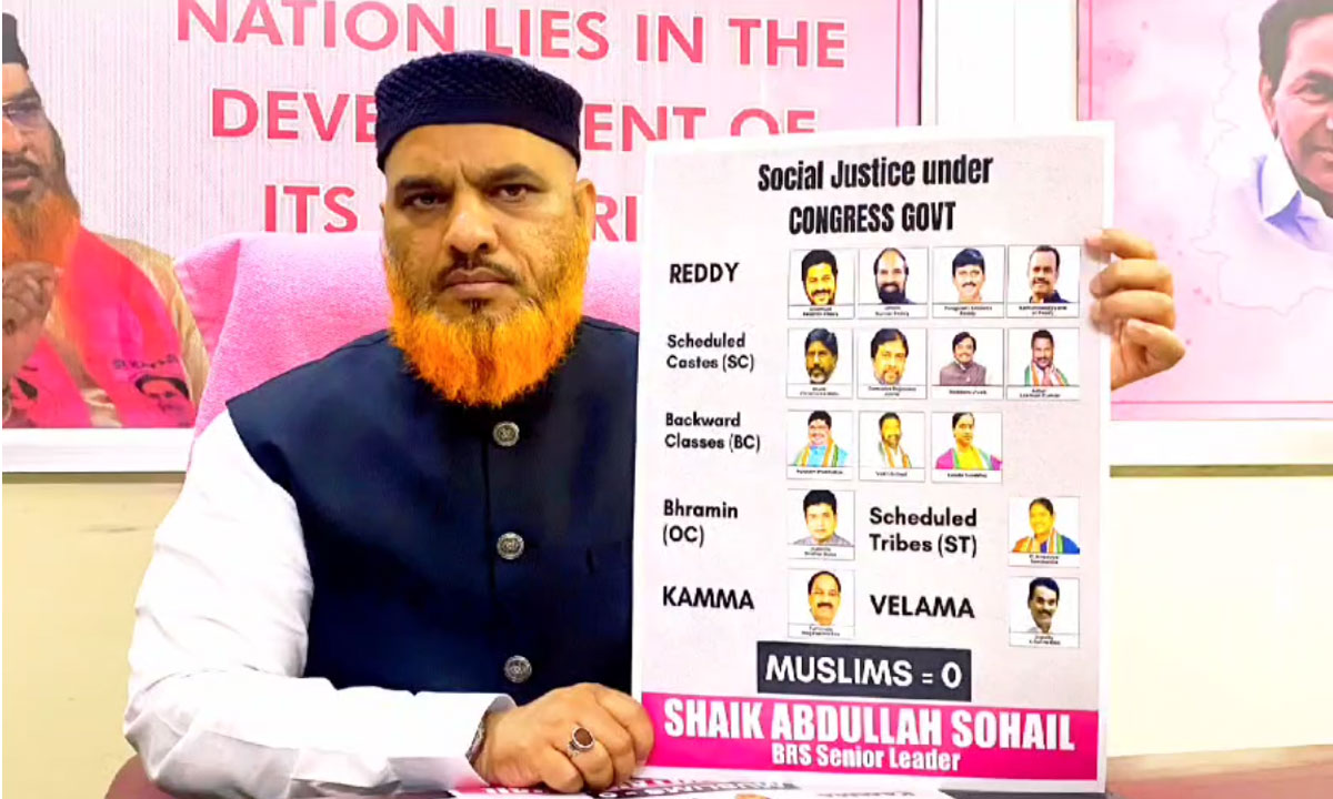 No Muslim Minister, No Minority Welfare – Abdullah Sohail Accuses Congress of Historic Betrayal