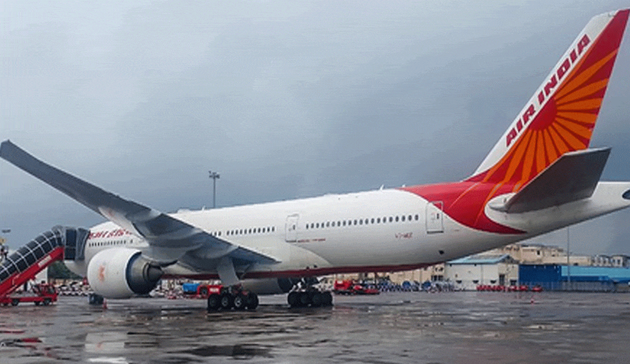 Bomb Threat on Air India Flight:  message Receive on Tissue Paper