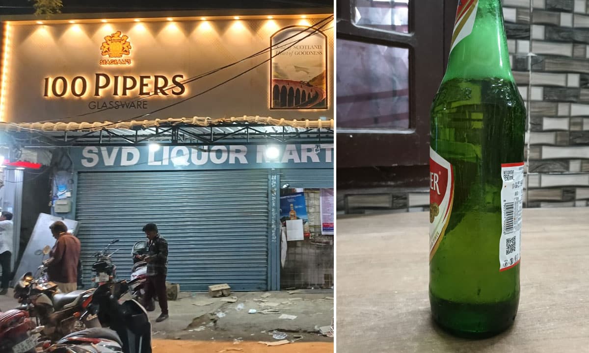 Telangana: Fungus Found in Beer Bottle Bought from Wine Shop, Customer Outraged