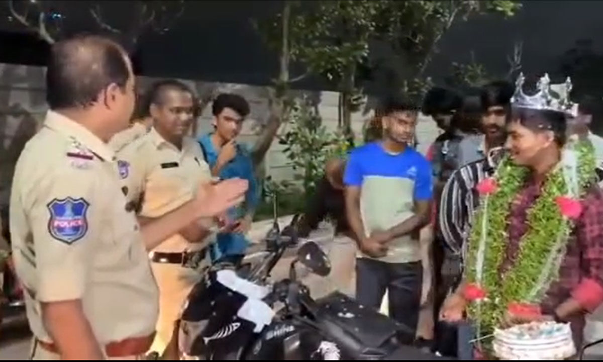 Midnight Birthday Bash in Uppal Cut Short by Police Patrol