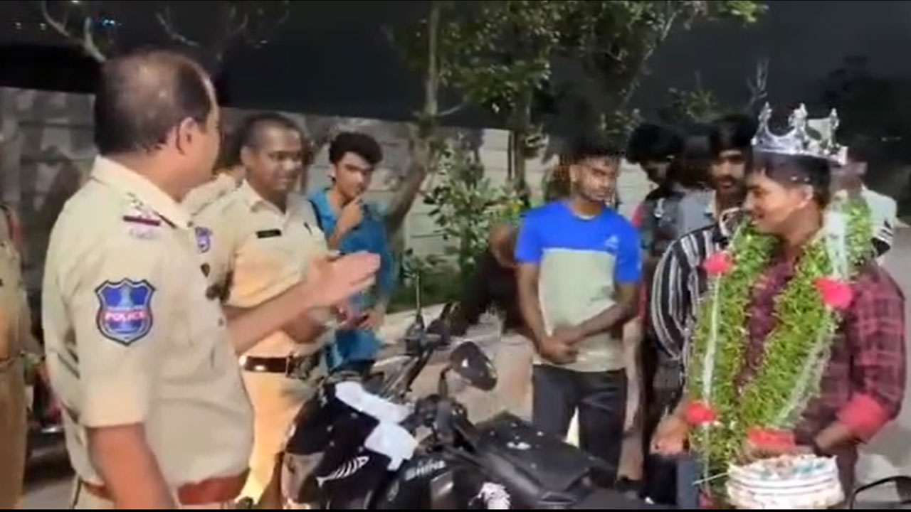 Midnight Birthday Bash in Uppal Cut Short by Police Patrol