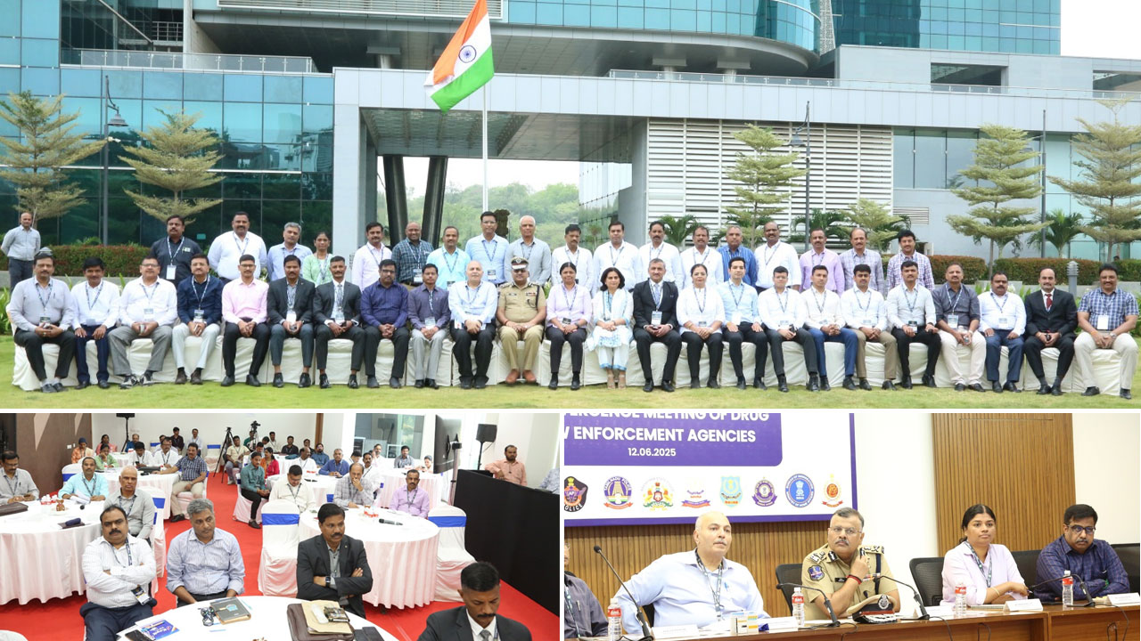 Southern States Unite in Hyderabad to Tackle Drug Trafficking with Coordinated Strategy