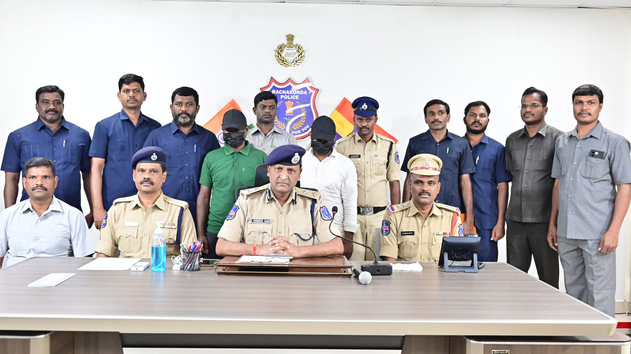 Interstate Drug Peddling Racket Busted: Rachakonda Police Seize 20 KGs of Hashish Oil, Two Arrested
