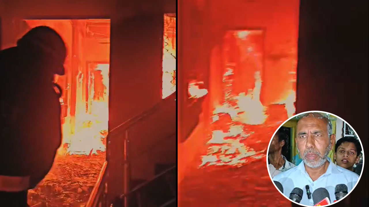 Fire Breaks Out in Hyderabad's Misrigunj, Wedding Preparations Reduced to Ashes