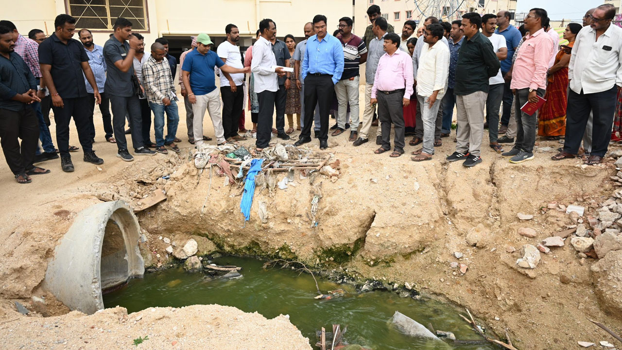 HYDRAA Commissioner Inspects Flood-Prone Areas, Resolves 7-Year-Old Waterlogging Issue in 12 Hours