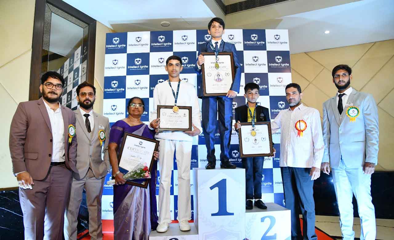 INTELLECT IGNITE FELICITATES 110 STUDENTS FOR OUTSTANDING PERFORMANCE IN TALENT SCHOLARSHIPS EXAM