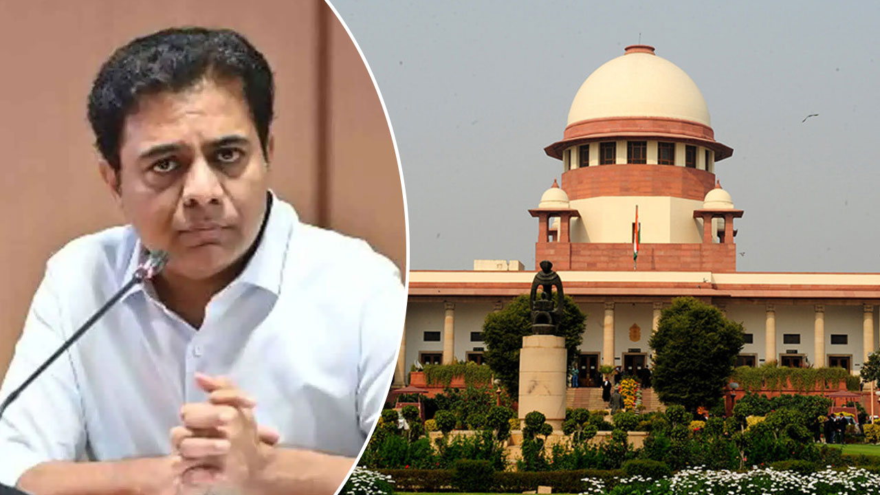 Supreme Court Issues Notice to KTR in Rs 25,000 Crore Corruption Case