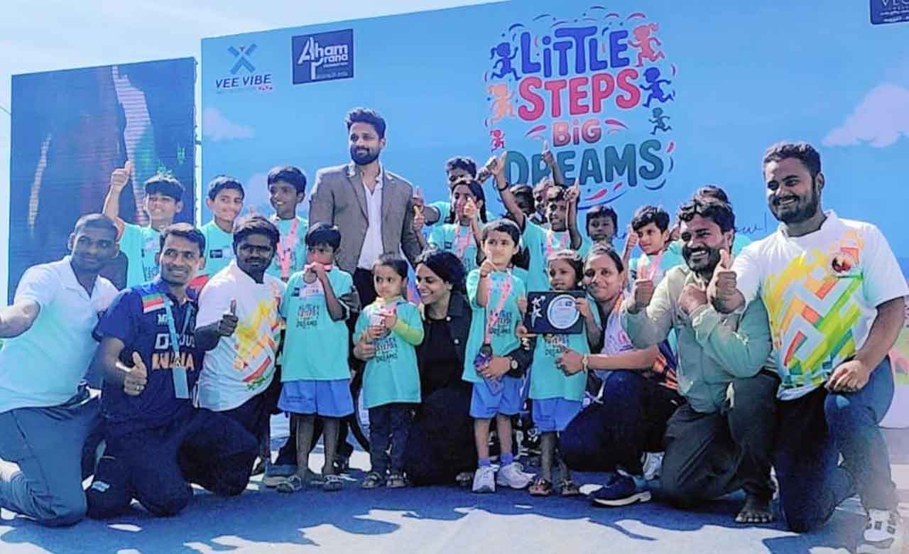 "Little Steps Big Dreams" Marathon Empowers Young Minds