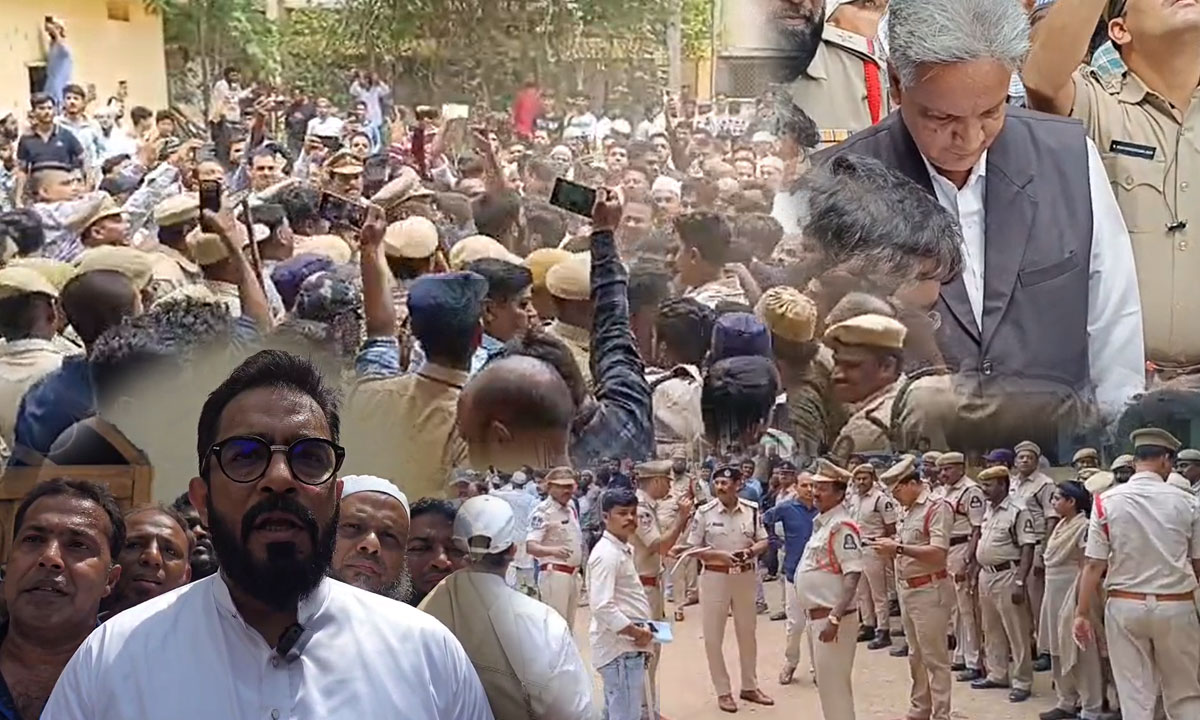 Historic Mosque at Risk: Mallapally’s Masjid-e-Ibrahim Faces Takeover Threat — Community and Majid Hussain Lead Fierce Protest
