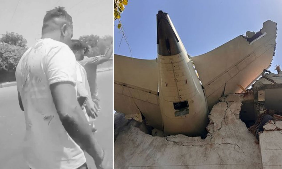 Ahmedabad Plane Crash: One Passenger Miraculously Found Alive, Fighting for Life in Hospital