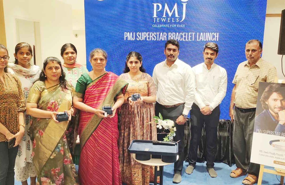 PMJ Jewels Launches PMJ SuperStar Bracelet and Unveils 'Celebrating Daughters' Campaign in Tamil Featuring Mahesh Babu and Sitara Ghattamaneni