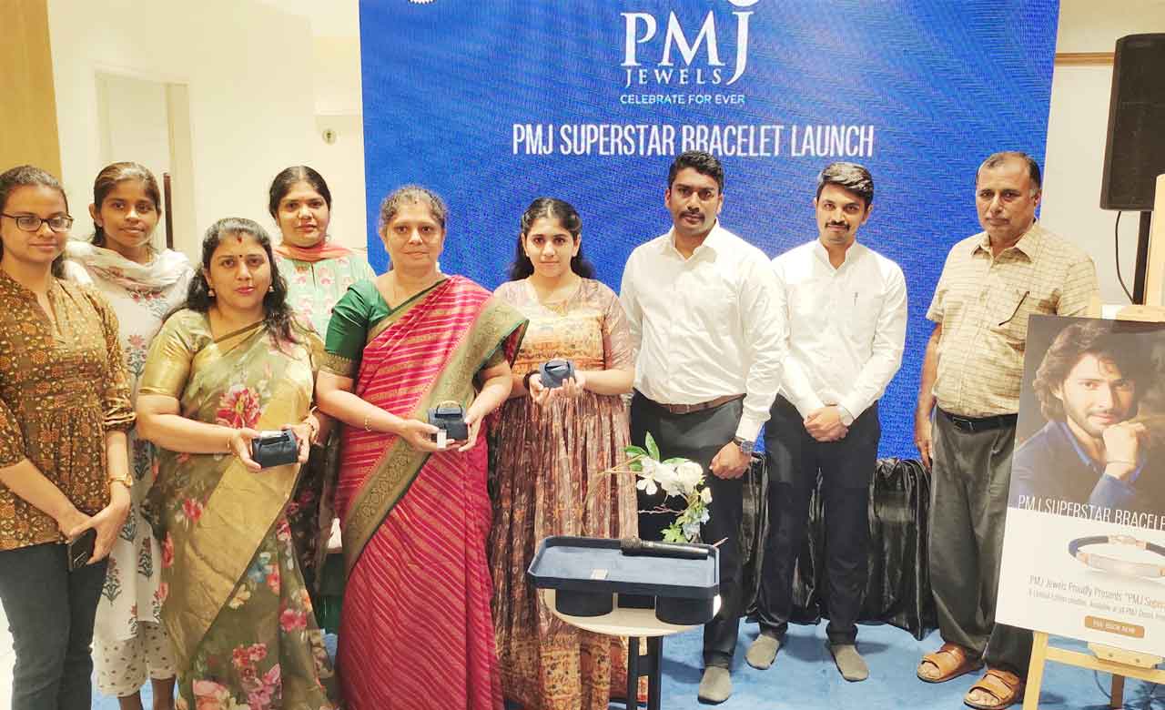 PMJ Jewels Launches PMJ SuperStar Bracelet and Unveils 'Celebrating Daughters' Campaign in Tamil Featuring Mahesh Babu and Sitara Ghattamaneni