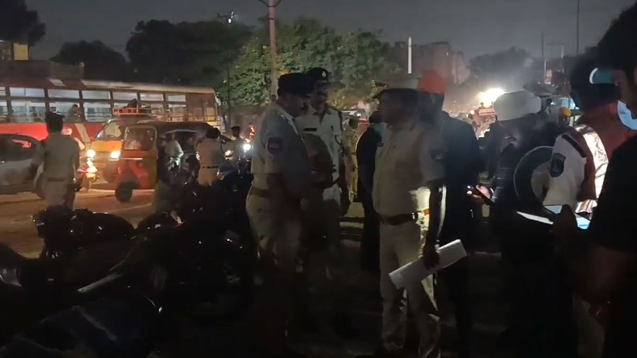 Massive Cordon and Search Operation Conducted in Kukatpally