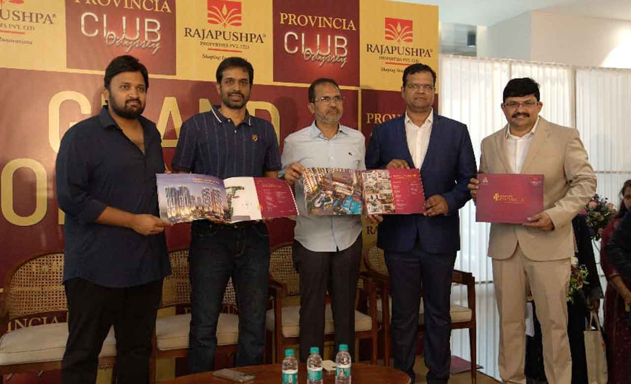 Rajapushpa Properties Launches Hyderabad’s Largest Luxury Clubhouse – Club Odyssey at Provincia