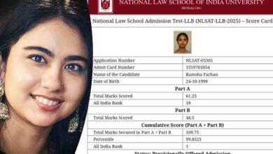Hyderabad's Ramsha Farhan Tops NLSAT-LLB 2025, Bringing Pride to the City