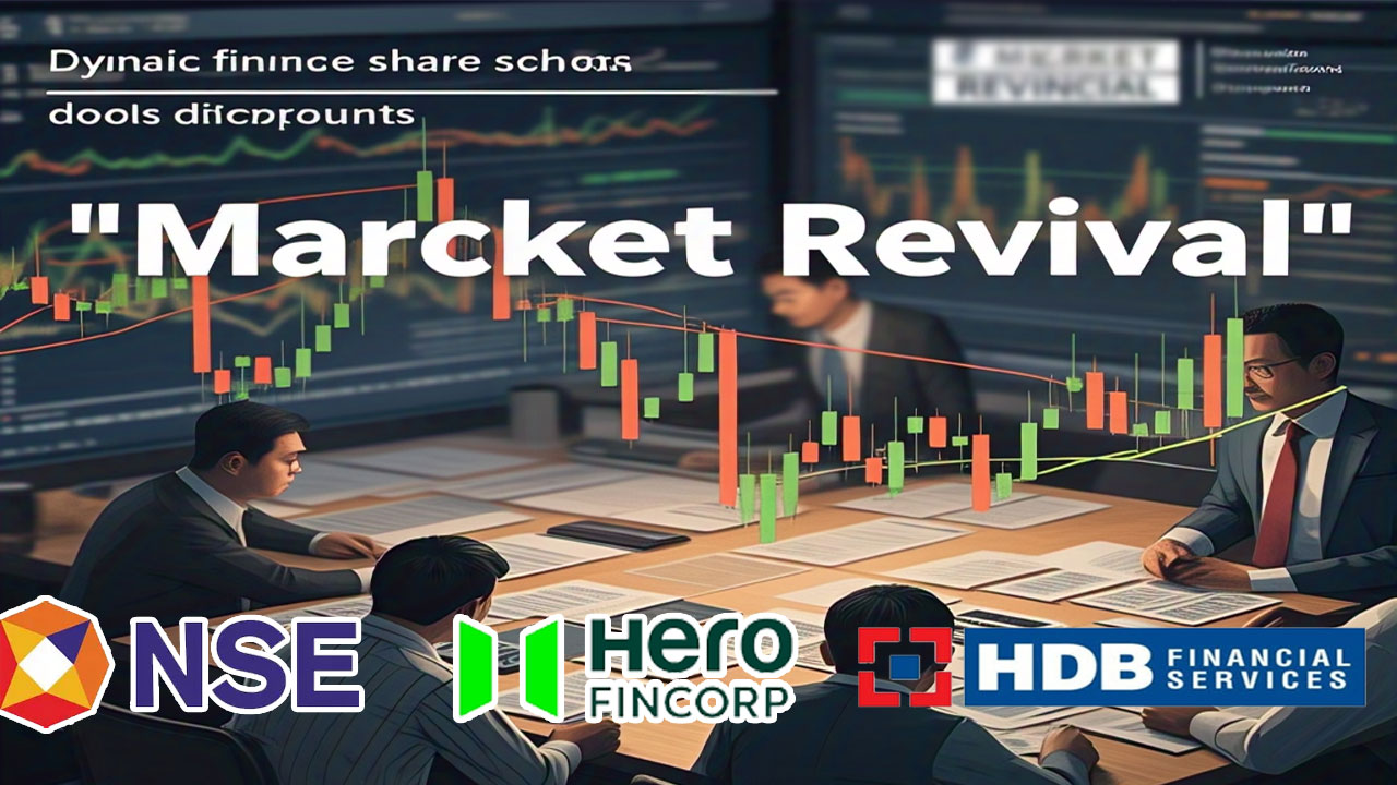 Pre-IPO Shares of NSE, Hero FinCorp, and HDB Financial See Strong Demand Amid Market Revival