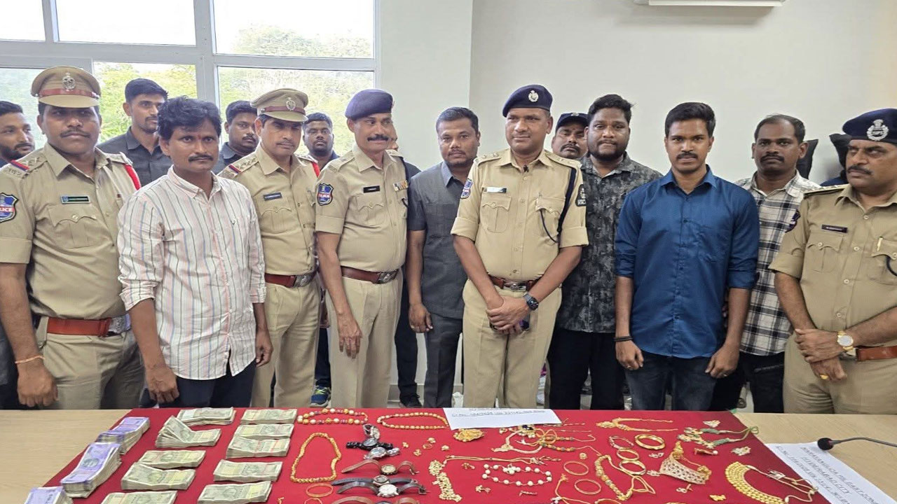 Hyderabad Police Crack ₹1.7 Crore House Burglary Case, Four Arrested