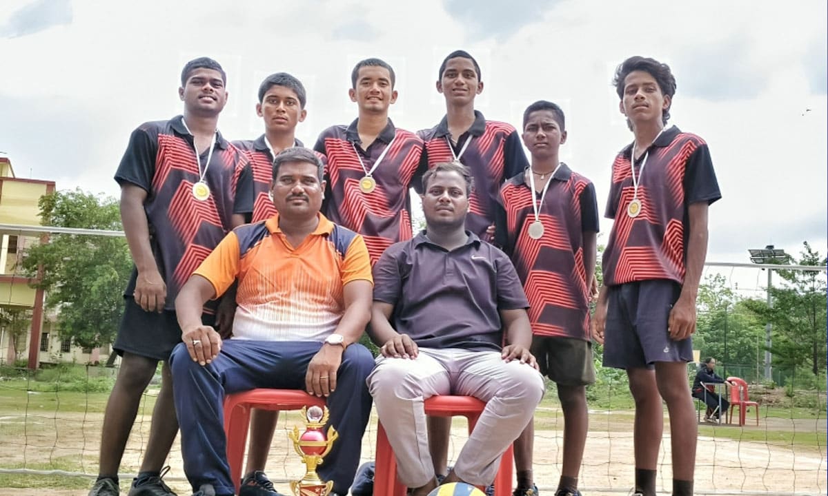 Telangana Boys Finish Runners-Up at 27th National Tennis Volleyball Championship