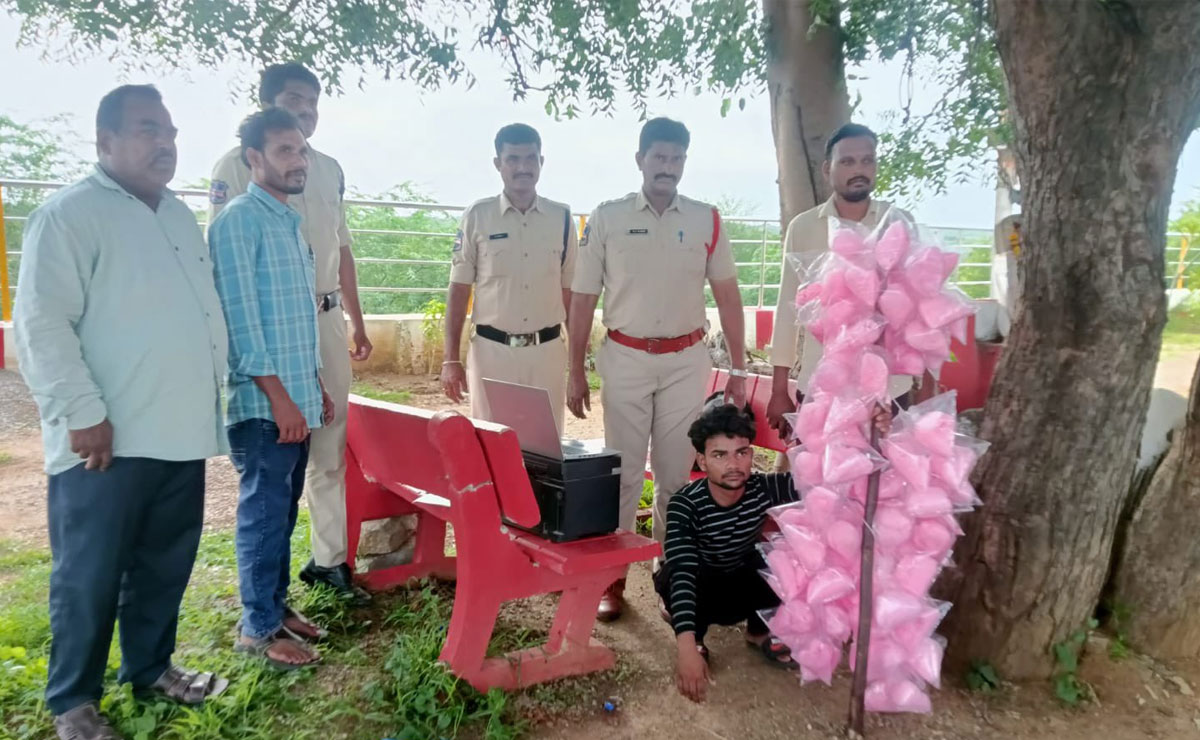 Vikarabad Police Bust Ganja Chocolate Racket, UP Native in Custody