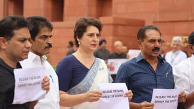 Priyanka Gandhi protests arrest of Kerala nuns, slams Centre for delaying Wayanad disaster fund